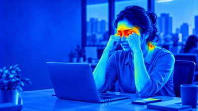 Your Eyes Clock Out Before You Do. That's Digital Eye Strain, And Rubbing Isn't The Fix