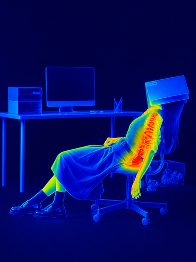 Your Back Doesn’t Hurt because you sit wrong. It Hurts because you SIT.