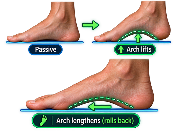 Short foot exercise (2 min)