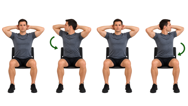 Thoracic rotation reset (2 min)
