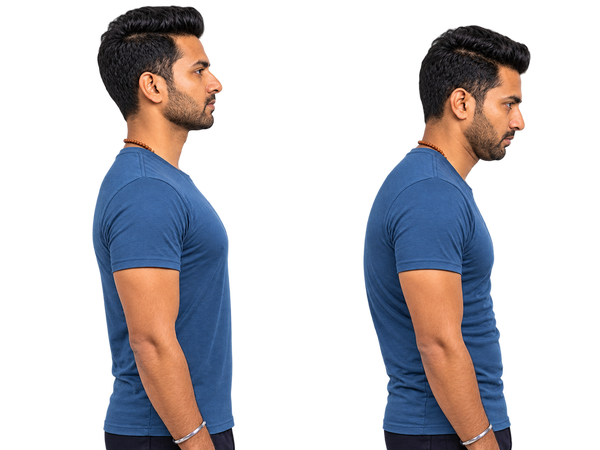 Chin tuck (2 min)