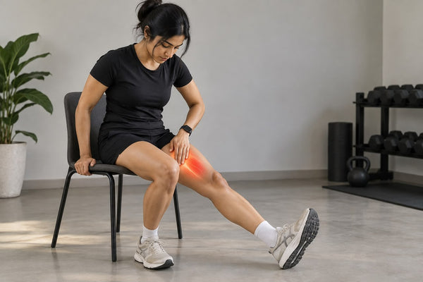  Seated Leg Straighten With Inner Quad Squeeze