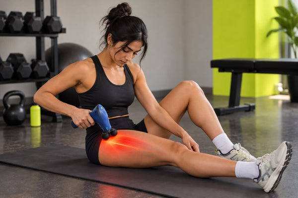  Outer Thigh Release With Massage Gun