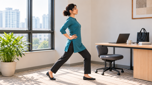 Standing Hip Flexor Stretch - 2 minutes